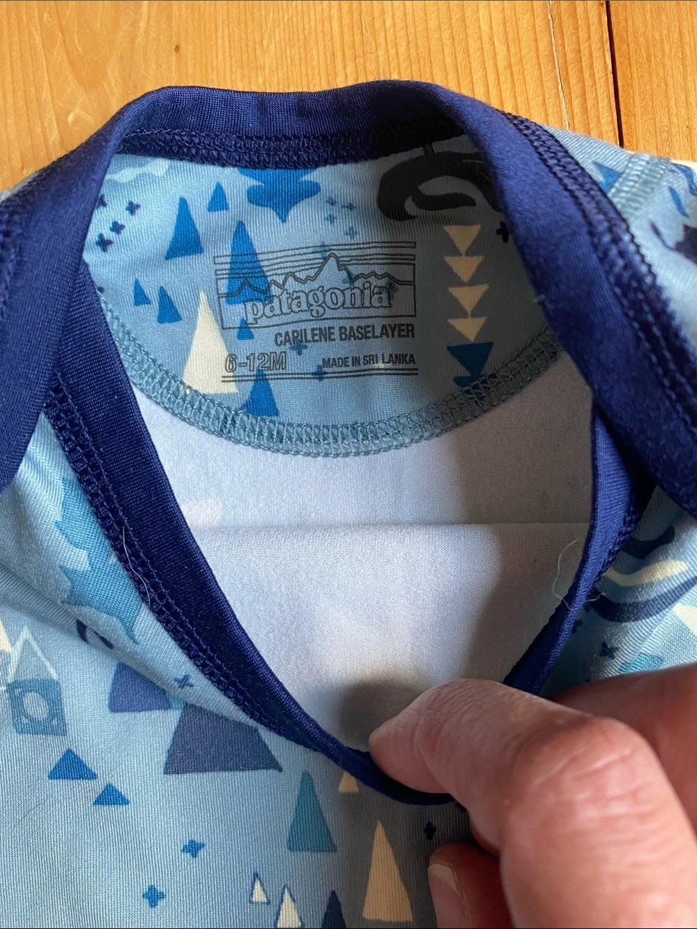 Patagonia baby Capilene baselayer set